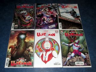 Trials Of Ultraman 1 1:25 Art Adams,  A B C D E Momoko Marvel Comic 2021 Nm