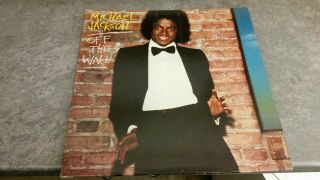 Michael Jackson 12 " Vinyl Lp Album Record " Off The Wall " Epc83468 Epic 1979