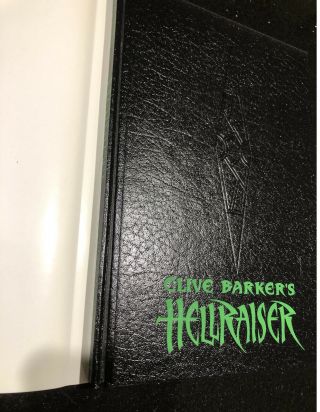 Clive Barker’s Hellraiser Volume Iii Signed Hc Graphitti Designs