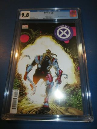 House Of X 6 Omega Red Variant X - Men Cgc 9.  8 Nm/m Gorgeous Gem Wow