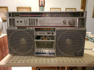 Vintage Toshiba Rt - S931 Boombox Stereo Cassette