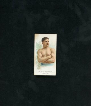 N29 1888 Allen & Ginters Athlete - Patsey Kerrigan,  Pugilist Ex,  No Crease,  Rev St