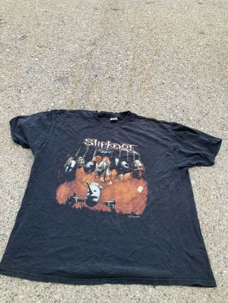Vintage Slipknot Shirt Authentic 1999 Blue Grape Size 2xl