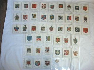 Wills - Cigarette Card Set - Arms Of Oxford & Cambridge Colleges - Date 1922.