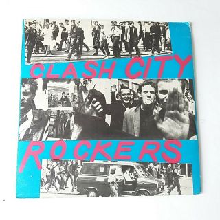 The Clash - City Rockers - 7 " Vinyl Single 1st Press Ex/ex