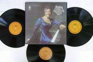Lili Kraus Mozart The Piano Sonatas,  Vol.  2 Odyssey Y3 33224 Us Vinyl 3lp