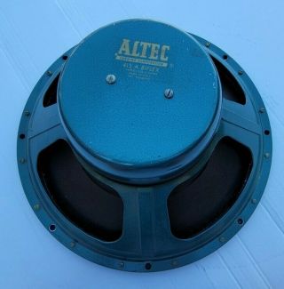 Vintage Altec Lansing 415a 415 A Biflex 15” 15 Inch Speaker Rare For Recone