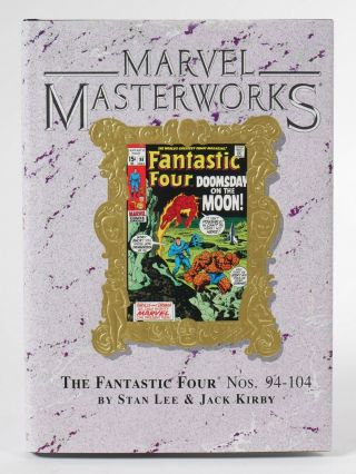 Marvel Masterworks Fantastic 4 Four Vol.  10 62 Hc Variant Direct Edition Dm