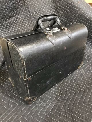 Antique Vintage Traveling Leather Doctor 