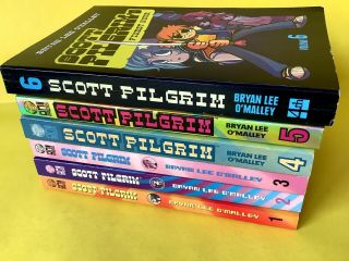 Scott Pilgrim Complete Series Brian Lee O 