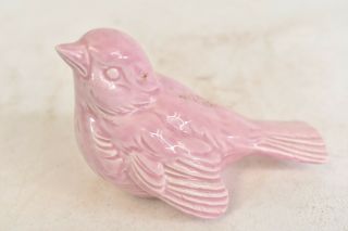 Goebel W.  Germany Ceramic/porcelain Pink Glazed Decorative Bird Figurine Cv 72