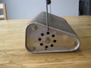 ANTIQUE FOOT WARMER CLARK HEATER MODEL 7C MADE BY CHICAGO FLEXIBLE SHAFT CO. 3