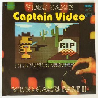 Captain Video - Rare Single Mex 1988 - Video Games - Disco Electronic Hnrg Killer Danc