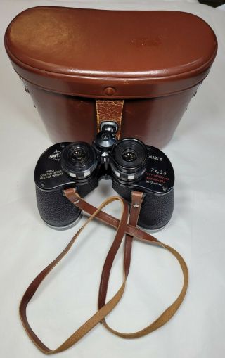 Vintage Swift Neptune Mark Ii 7x35 Fully Coated Binoculars No.  802