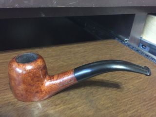 Pipe Tobacciana " Tom Howard " Imported Briar {excellent Cond.  } Self Stand Base