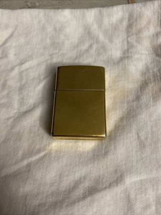 Zippo Lighter Gold Color
