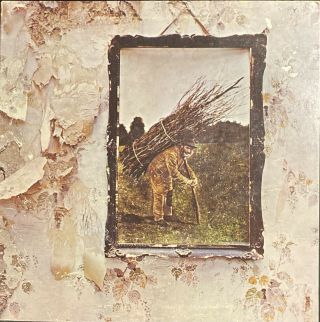 Led Zeppelin Iv Zoso Sd 7208 Atlantic Records Label Misprint