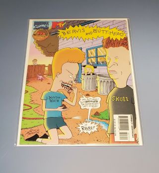 Beavis And Butthead 27 Marvel Comic Book May 1996 Mike Judge Mtv