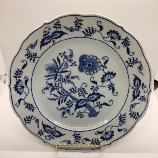 Vintage Blue Danube Dinner Plates Set Of 6 Blue Onion 10.  5 " Dinner Plates Japan