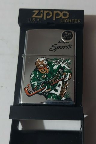 1996 Zippo Sport Series Ice Hockey Lighter