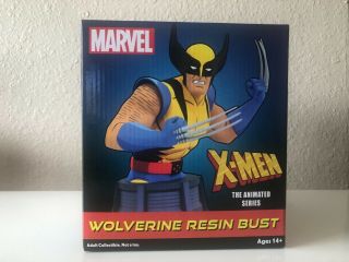 Marvel X - Men Wolverine Resin Mini Bust By Diamond Select Toy 2264/3000