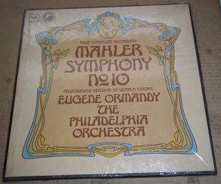 Ormandy Mahler Symphony No.  10 (cooke) - Columbia M2l 335