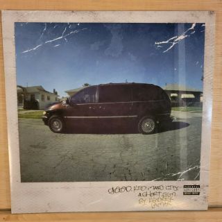 Kendrick Lamar - Good Kid,  M.  A.  A.  D City Clear Vinyl (vg, ) Hip Hop