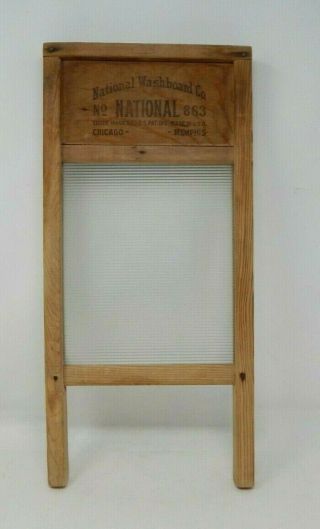 The Glass King Lingerie National Washboard Co.  No.  863