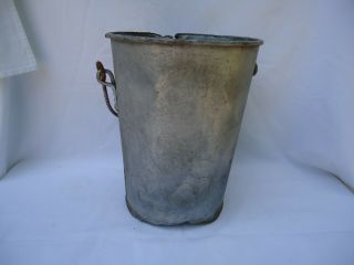 Vintage Galvanized Well Water Bucket 3