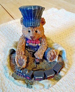 Boyds Windsor Bears Of Cranbury Court Numbered Figurine - " Tyler - L 