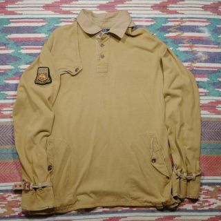 Vintage Polo Ralph Lauren Shirt Adult 2xl Hunting Safari Expedition Patch Mens