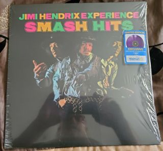 Jimi Hendrix Experience Smash Hits (180gm Purple Vinyl,  2016.  Sony) Exc