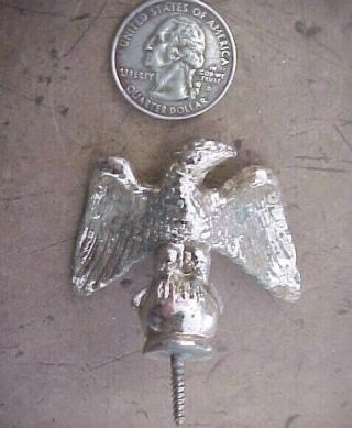 Metal Eagle Finial For Antique Shelf Or Wall Clock - Parts