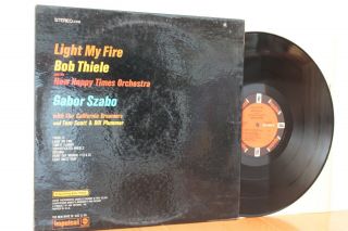 Bob Thiele & Gabor Szabo LP “Light My Fire” Impulse 9159 Van Gelder 2