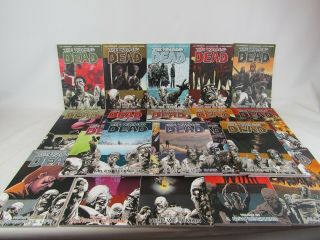 The Walking Dead Graphic Novels Horror Magazines Volumes 1 - 22 Robert Kirkman