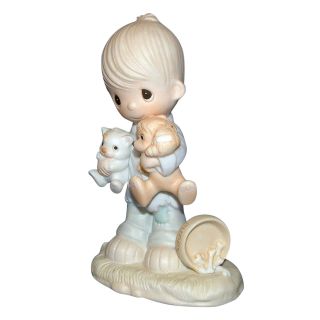 Precious Moments Figurine E3107 Ln Box Blessed Are The Peacemakers