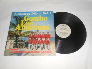 Lp - Combo Las Americas " A Bailar Se Dijo Vol.  1 " On Ar Rec.