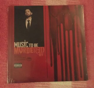 Eminem " Music To Be Murdered By " Double Vinyl Lp Limited Edition Black Ice