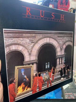 Rush - Moving Pictures 1981 Mercury ‎srm - 1 - 4013 Jacket/vinyl