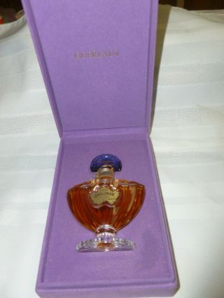 Vintage Guerlain Shalimar 1 Oz 30 Ml 95 Full Baccarat? Parfum