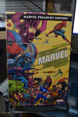 History Of The Marvel Universe Marvel Treasury Edition By Mark Waid