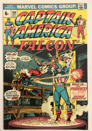 Captain America 168 - 1st App Phoenix (zemo) - Marvel Comics