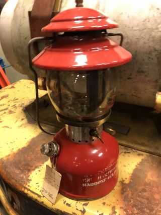 Vintage Coleman Red 200a Lantern Dated 5/64