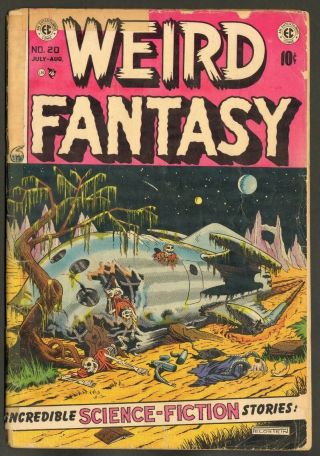 Weird Fantasy 20 Ec Comics 1953 Al Williamson Jack Kamen John Severin Art