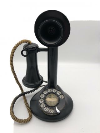 Vintage Candlestick Phone By American Electric All