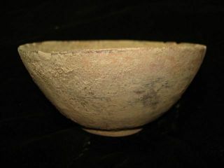 Ancient Painted Bowl 3000bc Early Bronze Age Neolithic