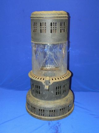 Vintage Perfection Model 730 Or 750 Glass Globe Kerosene Oil Heater