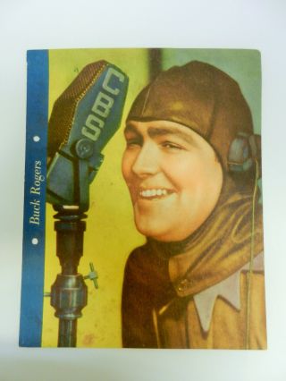 Vintage 1936 Buck Rogers Dixie Cup/cream Of Wheat Picture Matthew Crowley