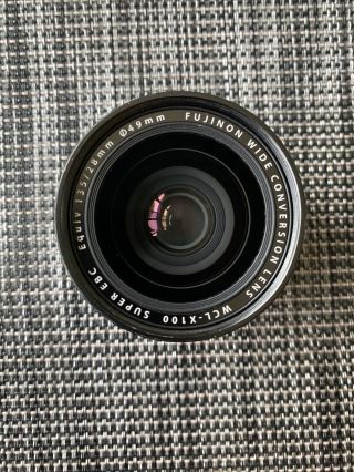 Fujifilm Wide Conversion Lens Wcl - X100 49mm
