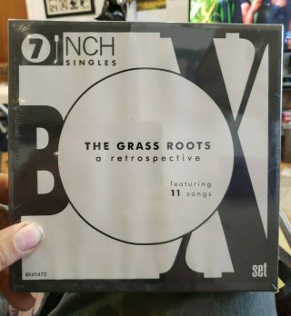 The Grass Roots Retrospective Box Set 7 Inch Vinal Singles 45 Rpm 11 Songs